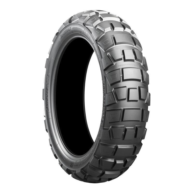 Load image into Gallery viewer, Bridgestone AX41 130/80-17 Rear Tubeless Adventure Tyre (65Q)