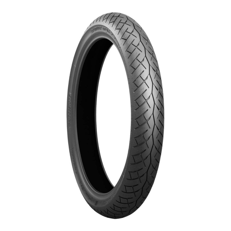 Load image into Gallery viewer, Bridgestone BT46 100/80-18 Front Tubeless Touring Tyre (53H)