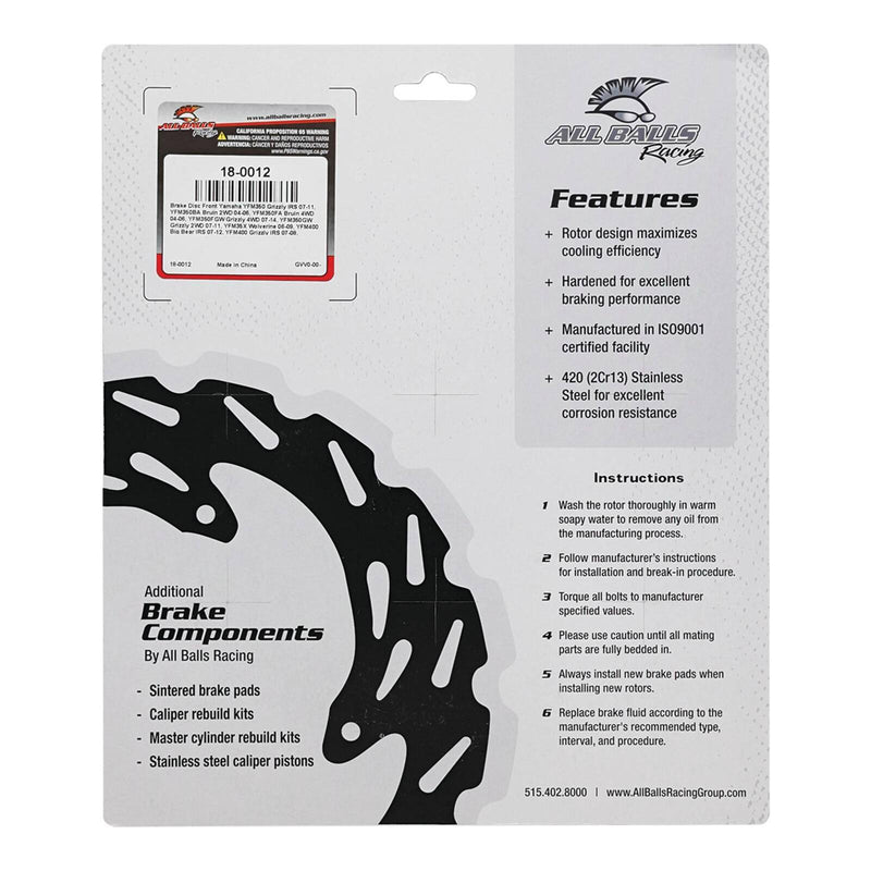 Load image into Gallery viewer, Brake Disc 18-0012