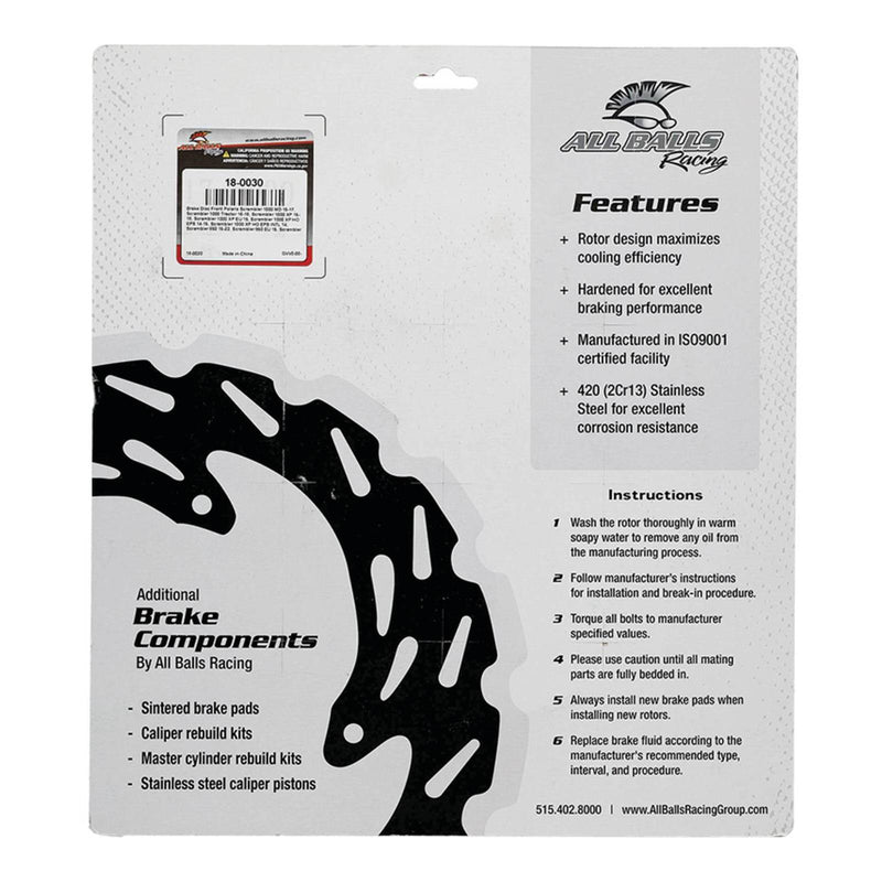 Load image into Gallery viewer, Brake Disc Front / Rear 18-0030