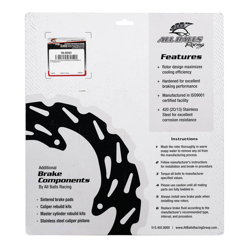 Load image into Gallery viewer, Brake Disc 18-0043