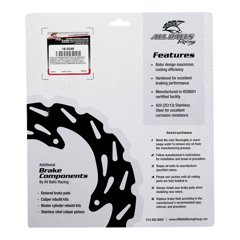 Load image into Gallery viewer, Brake Disc Rear 18-0048