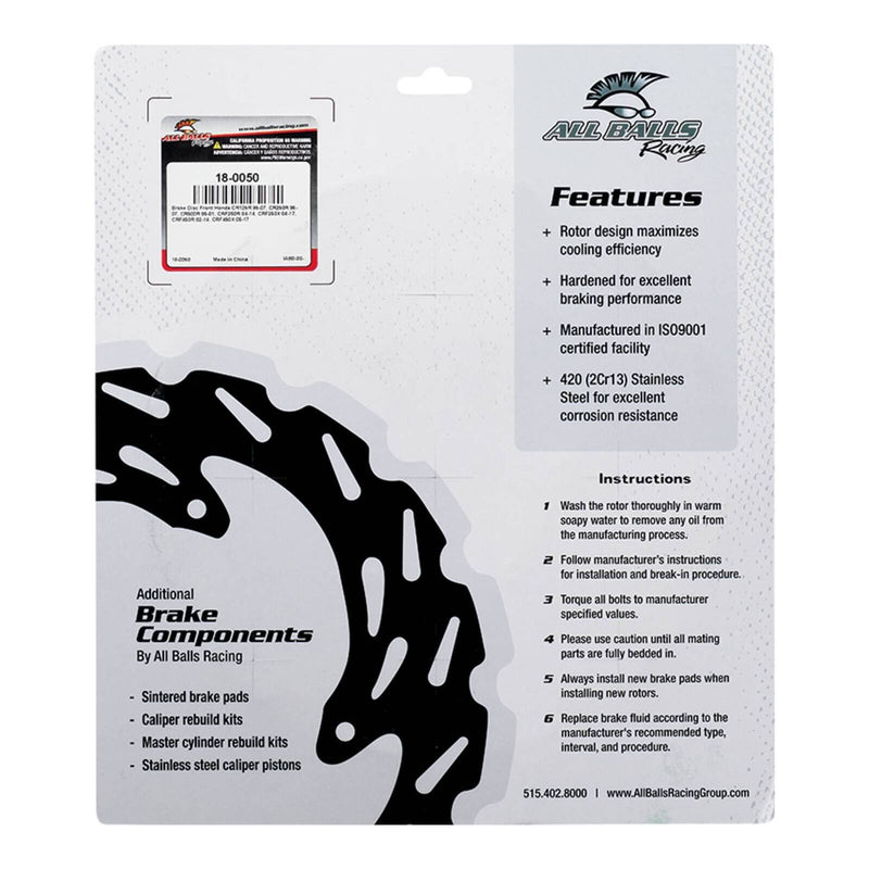 Load image into Gallery viewer, Brake Disc 18-0050