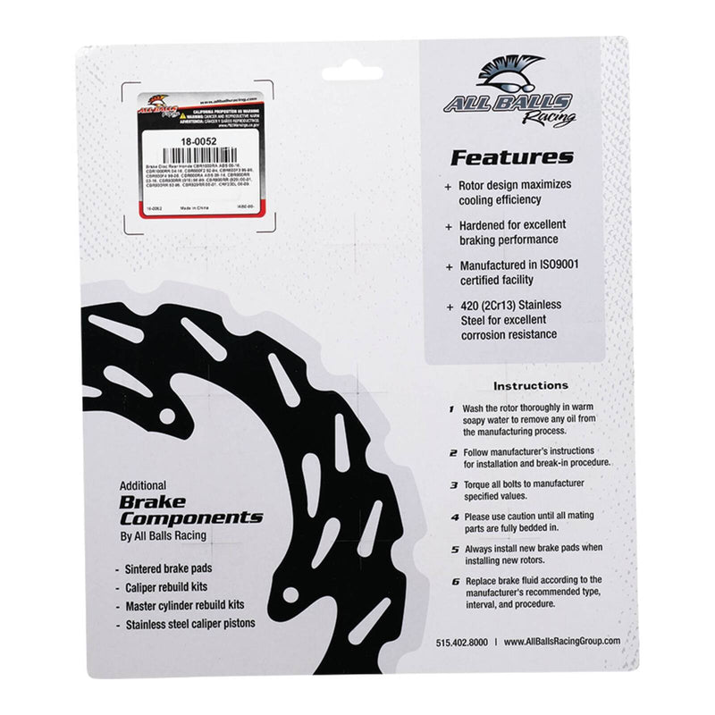 Load image into Gallery viewer, Brake Disc 18-0052