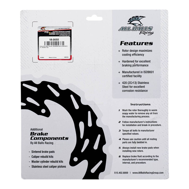 Load image into Gallery viewer, Brake Disc Rear 18-0055