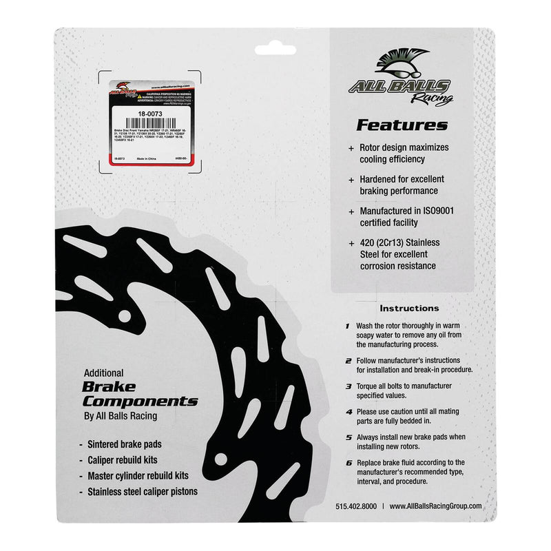 Load image into Gallery viewer, Brake Disc Front 18-0073