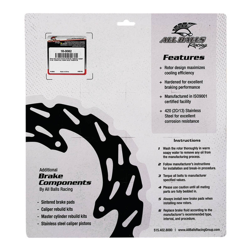 Load image into Gallery viewer, Brake Disc Front 18-0082
