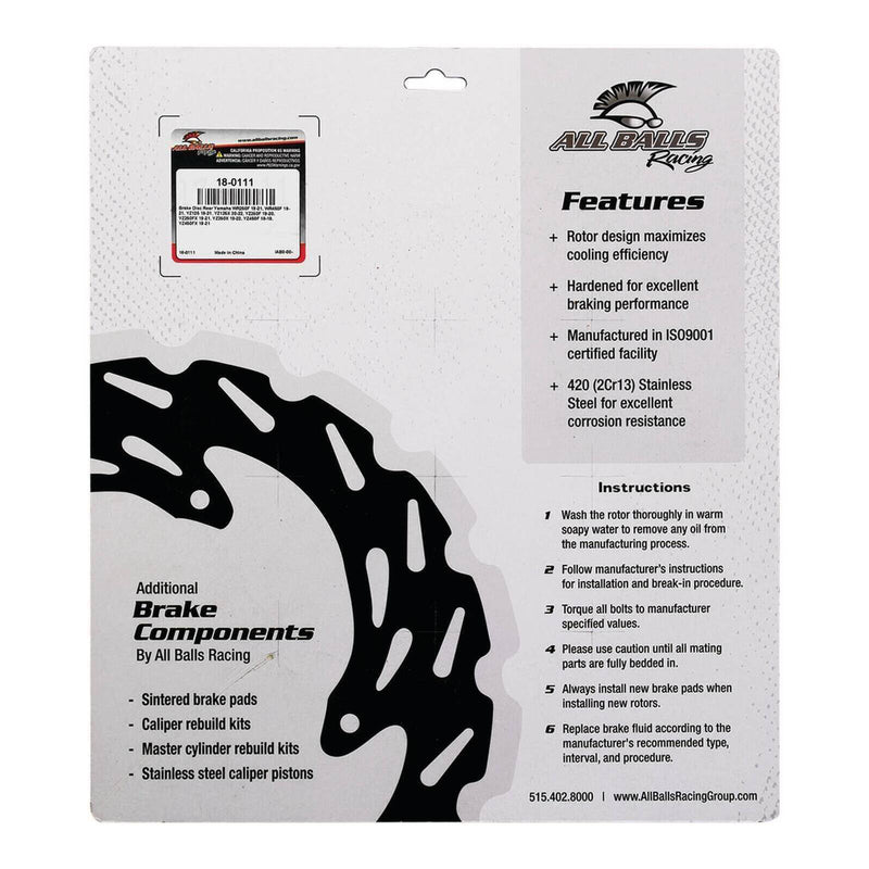 Load image into Gallery viewer, Brake Disc Rear 18-0111