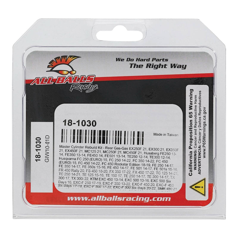 Load image into Gallery viewer, All Balls Racing Master Cylinder Rebuild Kit (18-1030)