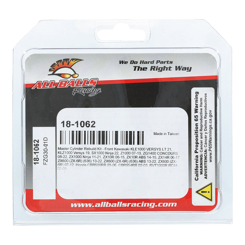 Load image into Gallery viewer, All Balls Racing Master Cylinder Rebuild Kit (18-1062)