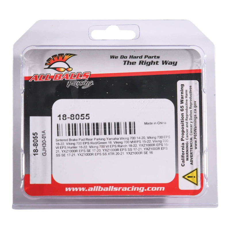 Load image into Gallery viewer, All Balls Racing Sintered Brake Pads (18-8055)