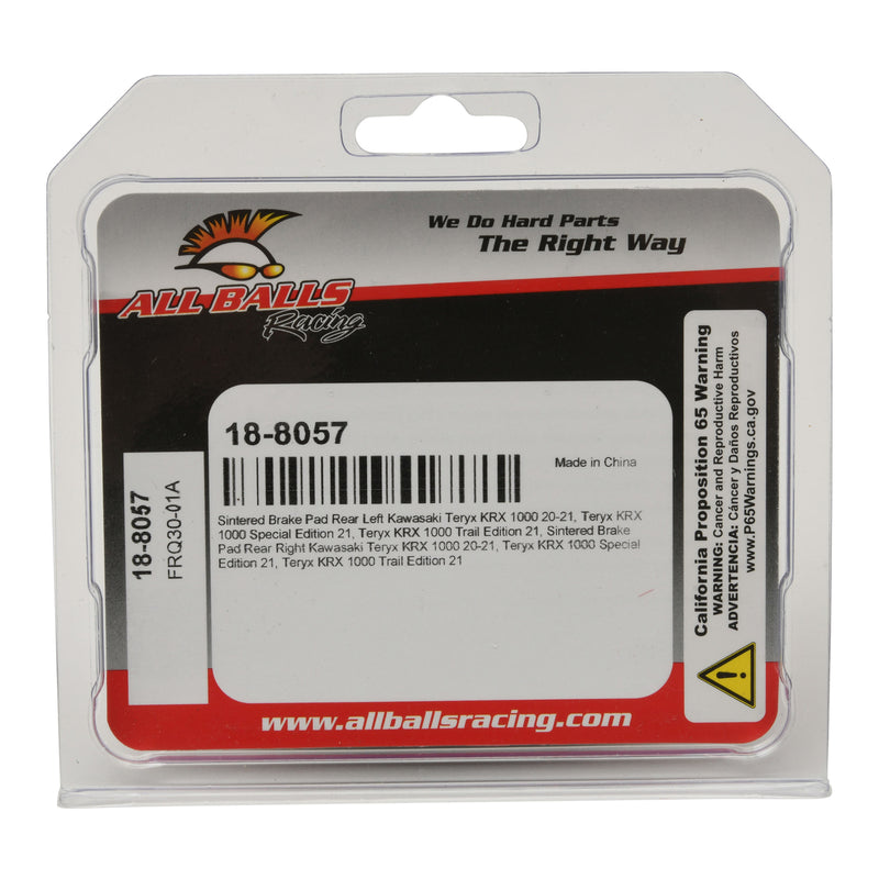 Load image into Gallery viewer, All Balls Racing Sintered Brake Pads (18-8057)