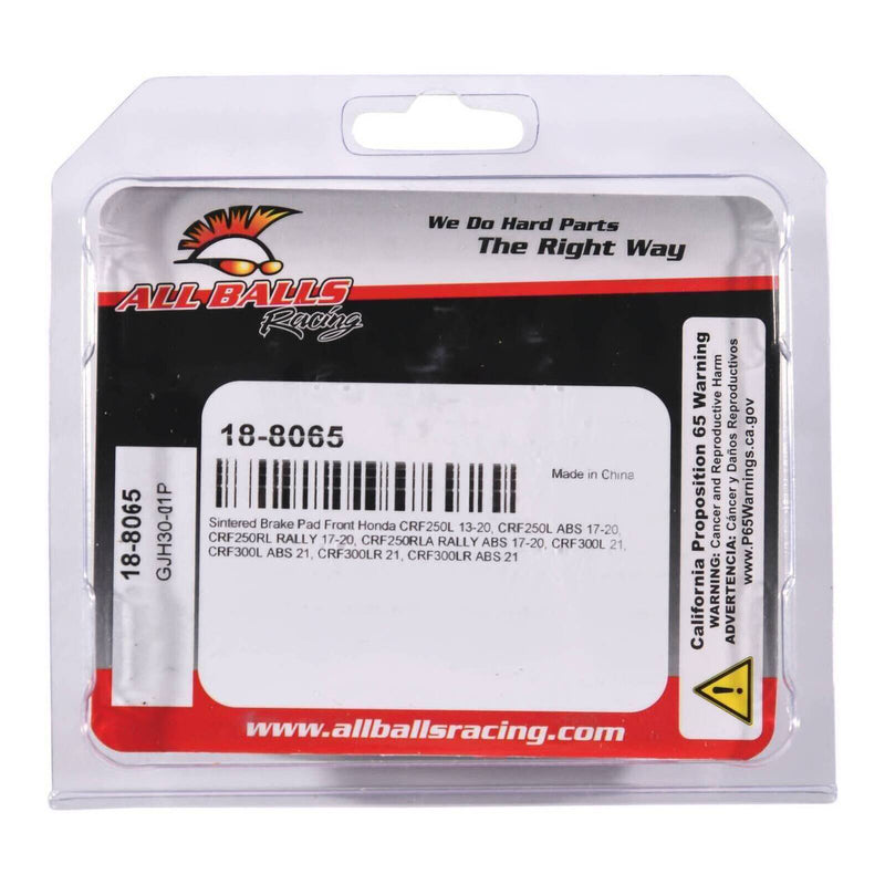 Load image into Gallery viewer, Sintered Brake Pad Set 18-8065