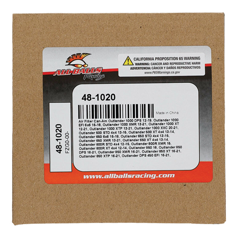 Load image into Gallery viewer, All Balls Racing Air Filter (48-1020)