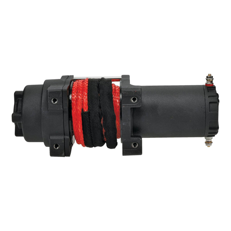 Load image into Gallery viewer, ALL BALLS 4 BOLT WINCH 6000LB with 33FT SYNTHETIC ROPE