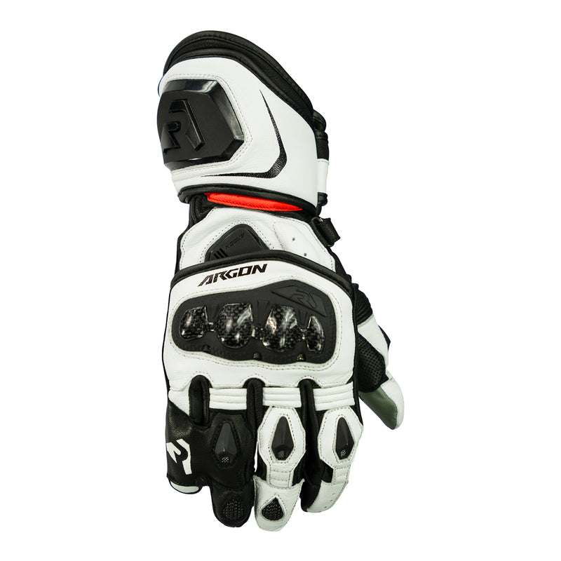 Load image into Gallery viewer, Argon Mission Glove - Stealth White / Red