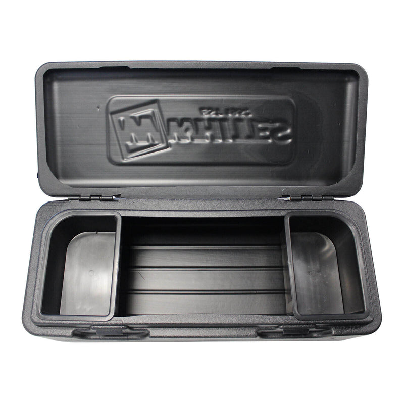 Load image into Gallery viewer, Whites ATV Cargo Box - 48L Black/ Black