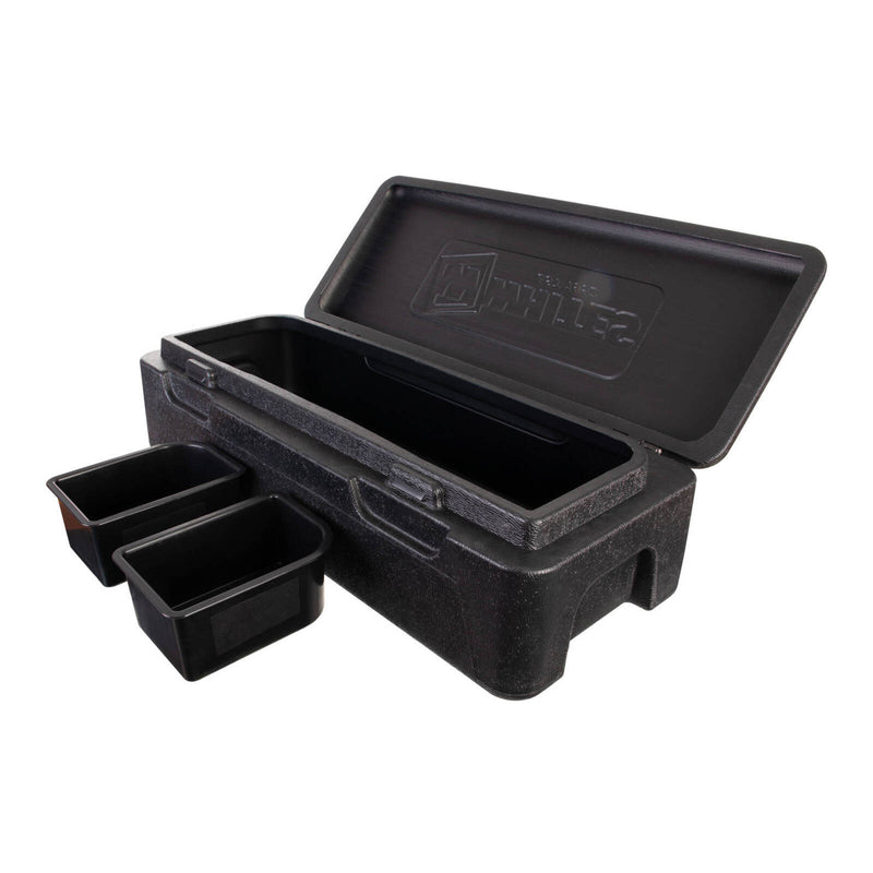 Load image into Gallery viewer, Whites ATV Cargo Box - 55L - Black / Black