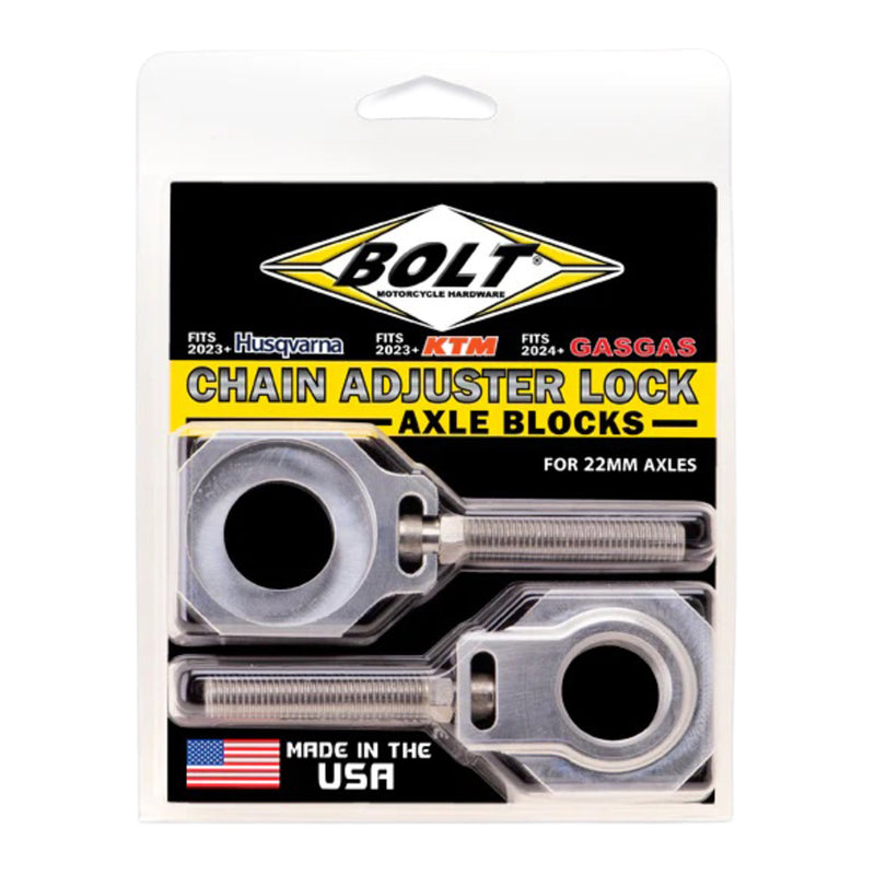 Load image into Gallery viewer, Bolt Raw Chain Adjuster Blocks KTM (2 pack)