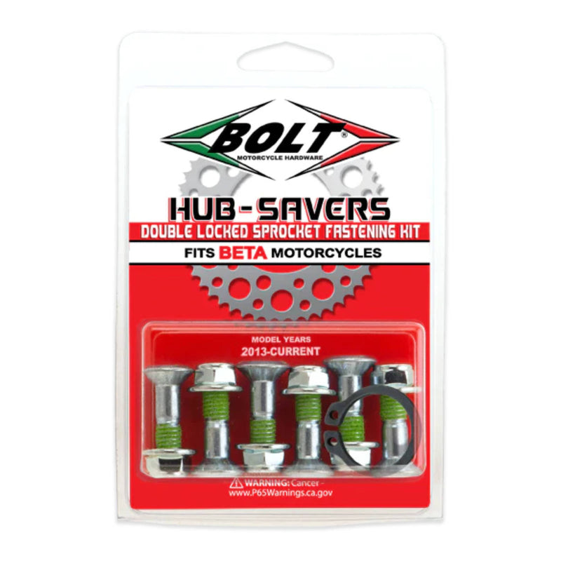 Load image into Gallery viewer, BOLT HUB-SAVERS SPROCKET BOLTS/NUTS -BETA
