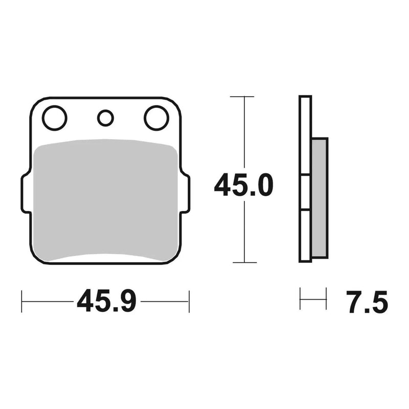 Load image into Gallery viewer, Brembo Upgrade Sinter Front Brake Pads 07HO32SX