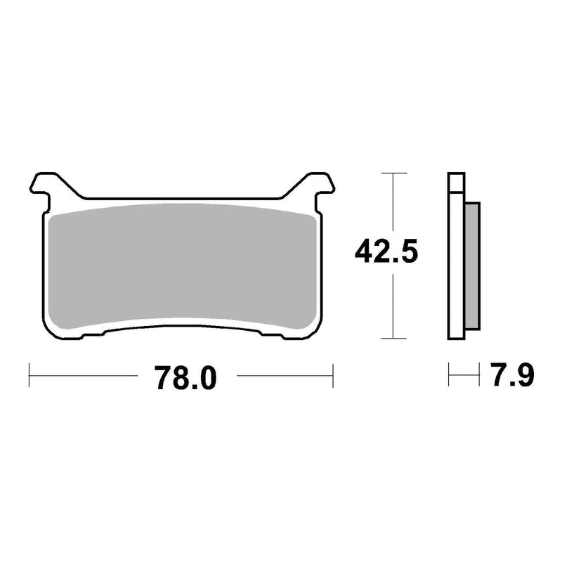 Load image into Gallery viewer, Brembo Prime Sinter Front Brake Pads 07HO63SA