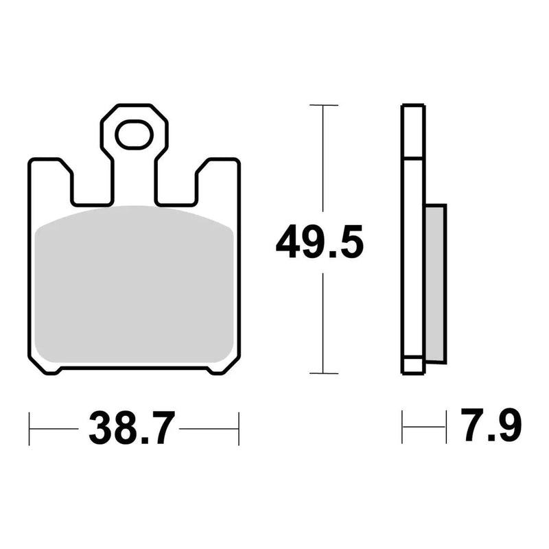 Load image into Gallery viewer, Brembo Prime Sinter Front Brake Pads 07SU26SA