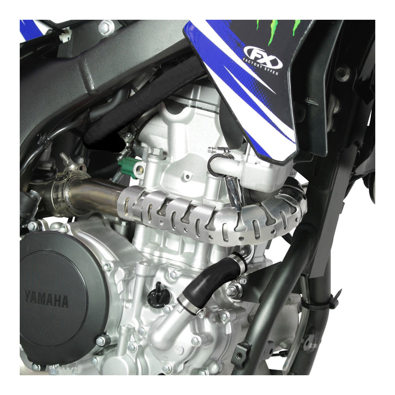 Load image into Gallery viewer, DRC Universal 4-Stroke Exhaust Pipe Guard - Titanium Color