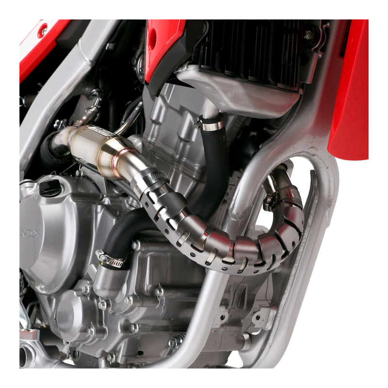 Load image into Gallery viewer, DRC Universal 4-Stroke Exhaust Pipe Guard - Titanium Color