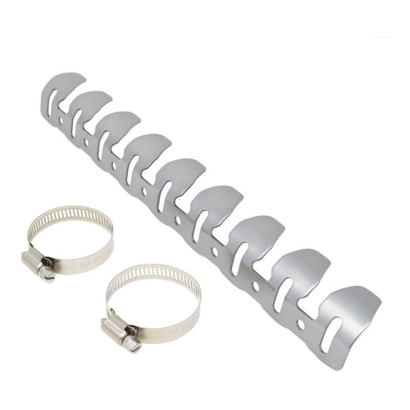Load image into Gallery viewer, DRC Universal 4-Stroke Exhaust Pipe Guard - Titanium Color
