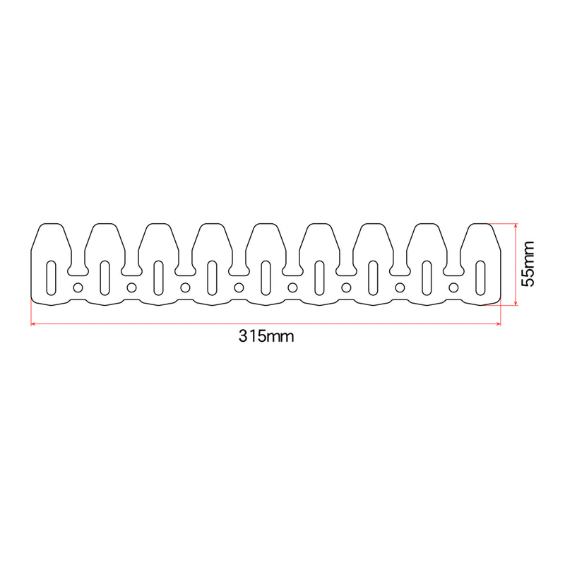 Load image into Gallery viewer, DRC Universal 4-Stroke Exhaust Pipe Guard - Titanium Color
