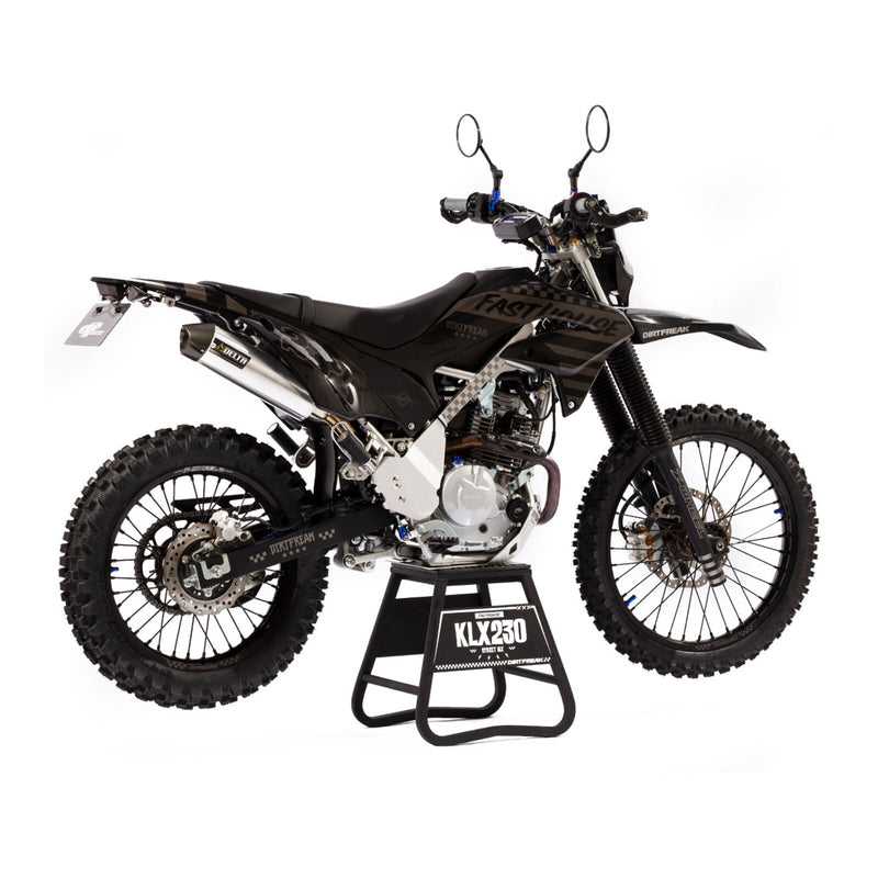 Load image into Gallery viewer, DRC Edge Tail Light Holder Kit with Red Lens - Kawasaki KLX230 (2020+)