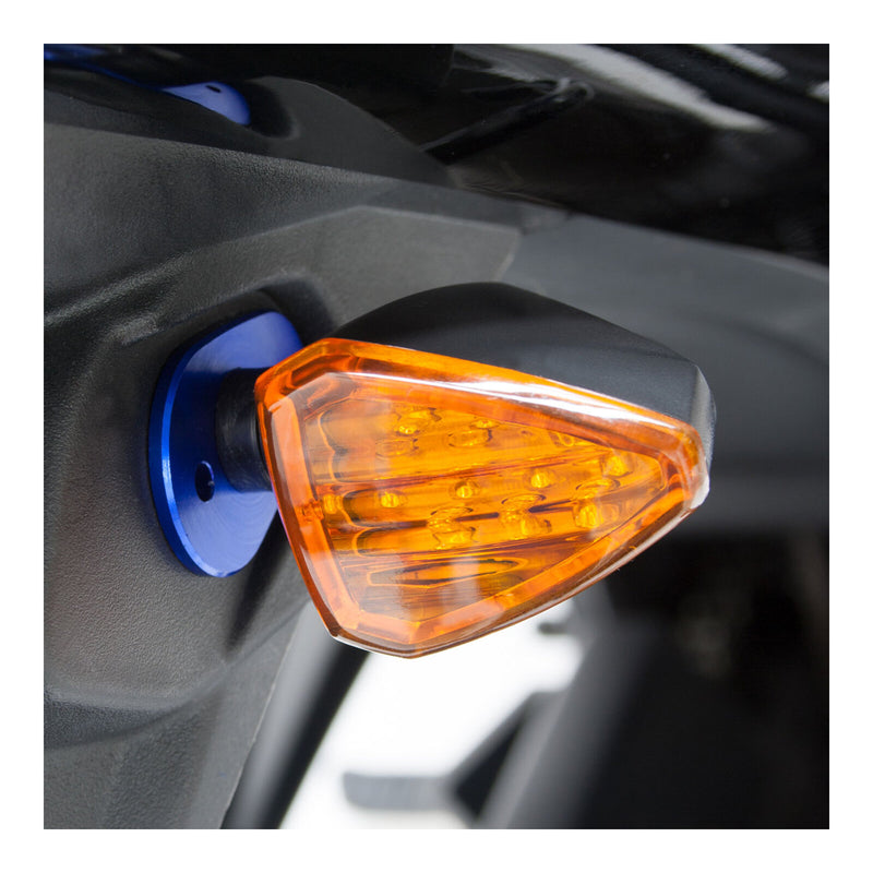 Load image into Gallery viewer, DRC 601 LED Flasher Lights (12V / Smoke / Pair)