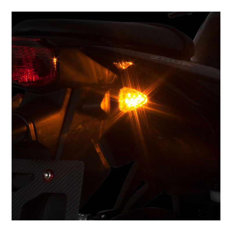 Load image into Gallery viewer, DRC 601 LED Flasher Lights (12V / Smoke / Pair)