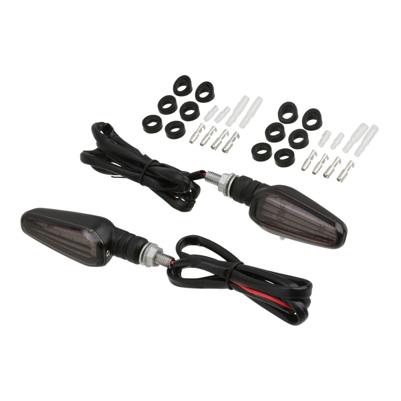 Load image into Gallery viewer, DRC 602 LED Flasher Lights (12V / Smoke / Pair)