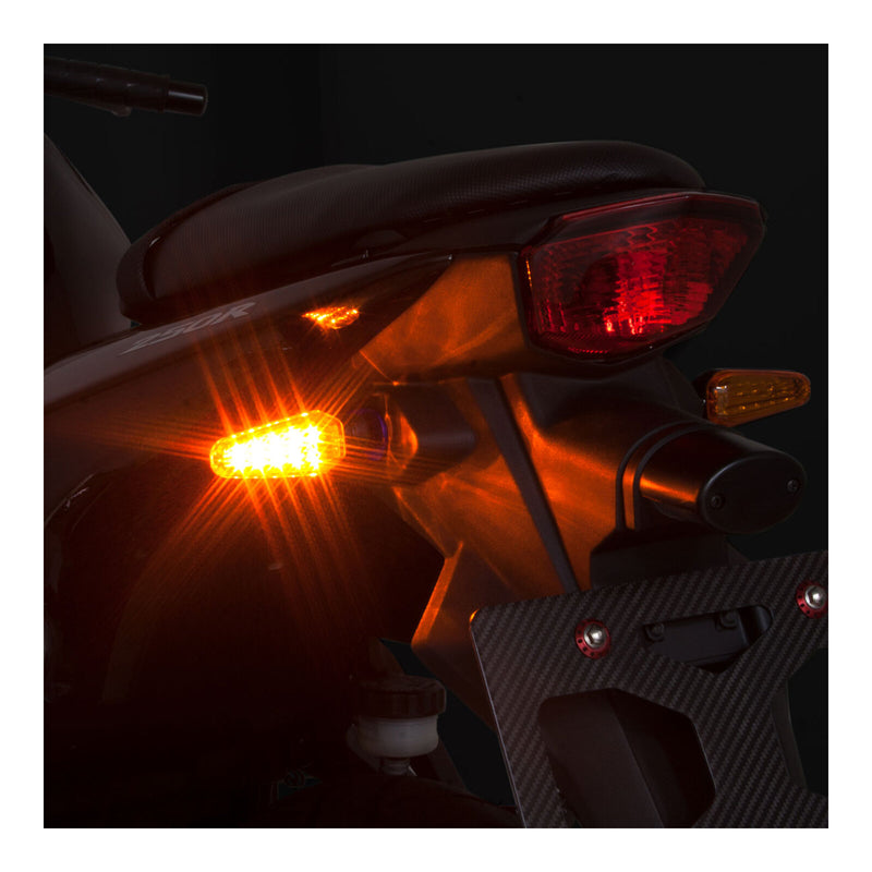 Load image into Gallery viewer, DRC 602 LED Flasher Lights (12V / Smoke / Pair)