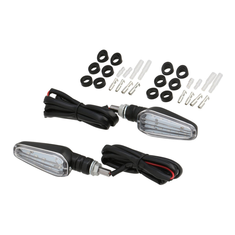 Load image into Gallery viewer, DRC 602 LED Flasher Lights (12V / Clear / Pair)