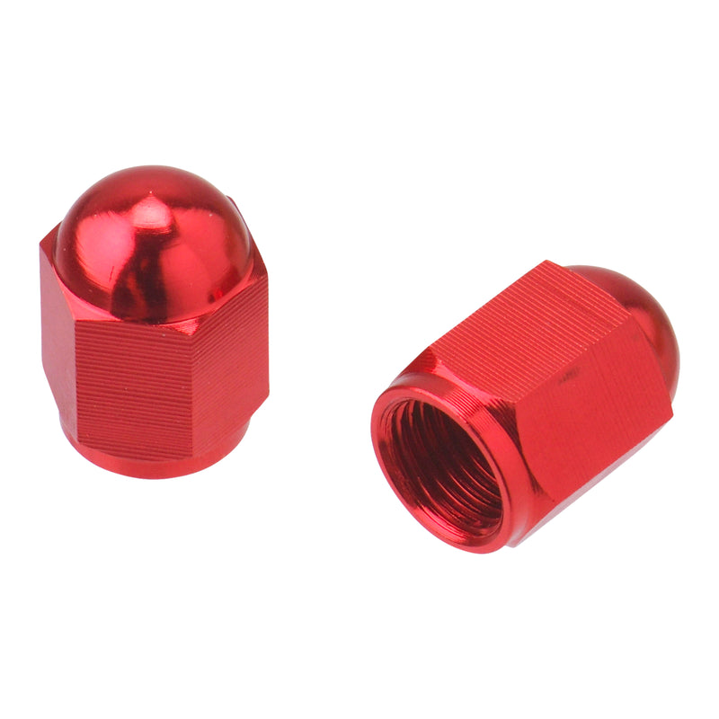 Load image into Gallery viewer, DRC ALUMINUM VALVE CAPS 2PCS RED