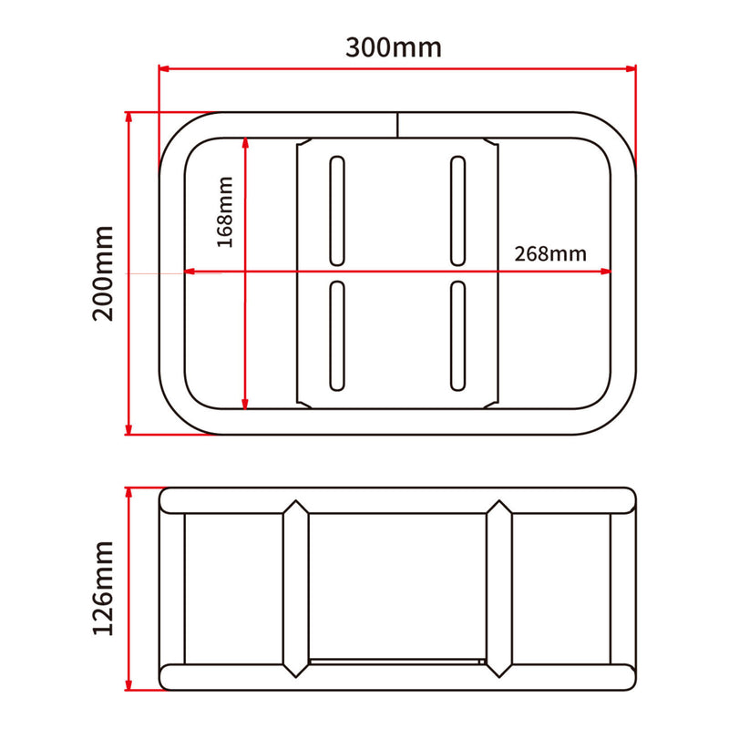 Load image into Gallery viewer, DRC Carrier Box Aluminium 300.200.126