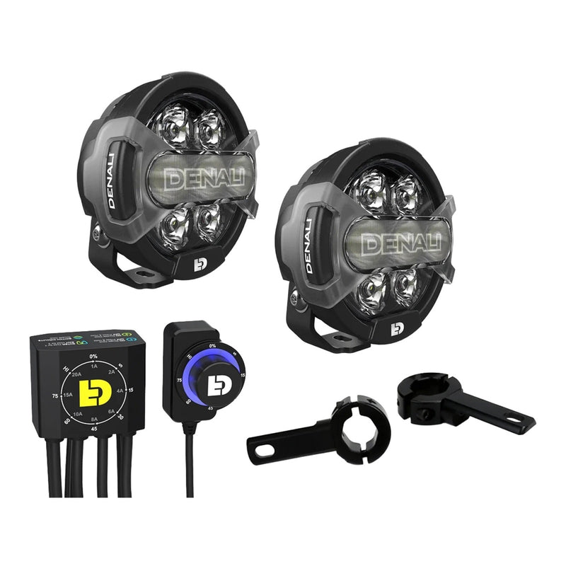 Load image into Gallery viewer, Denali D7 Pro Premium Lighting Kit with DialDim & Crash Mount - Universal Fit