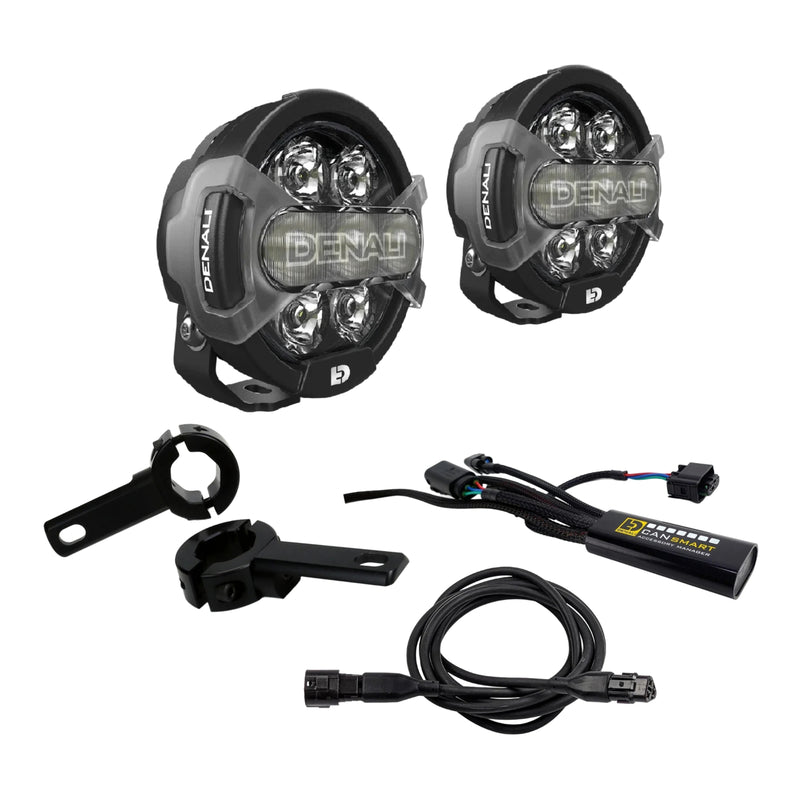 Load image into Gallery viewer, Denali D7 Pro Lighting Bundle with Crash Bar Mount - Honda Africa Twin