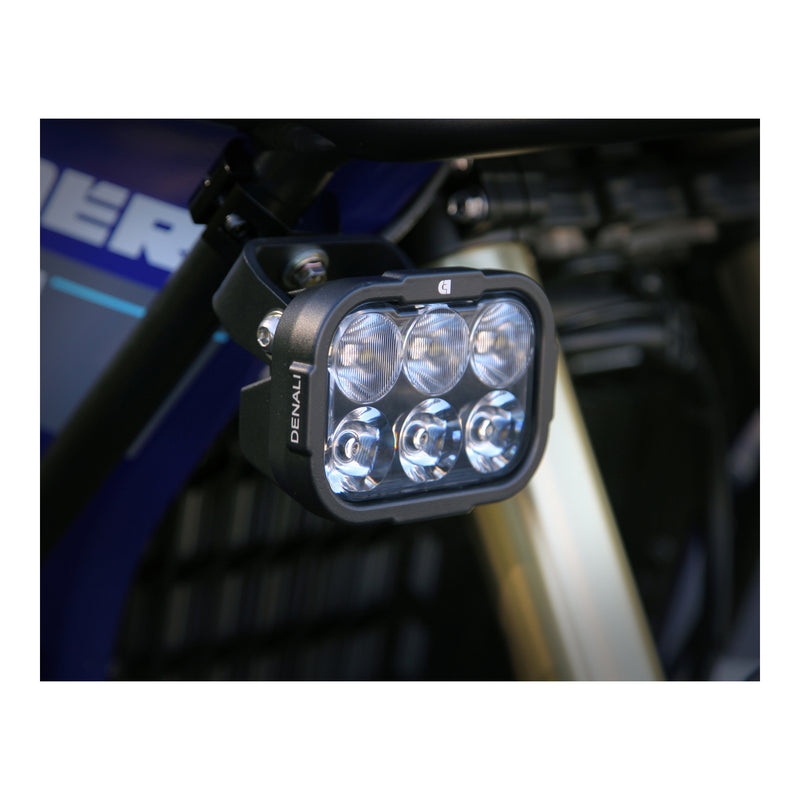 Load image into Gallery viewer, Denali DL6 Driving Light 6-LED Elliptical Hybrid Beam (Pair)