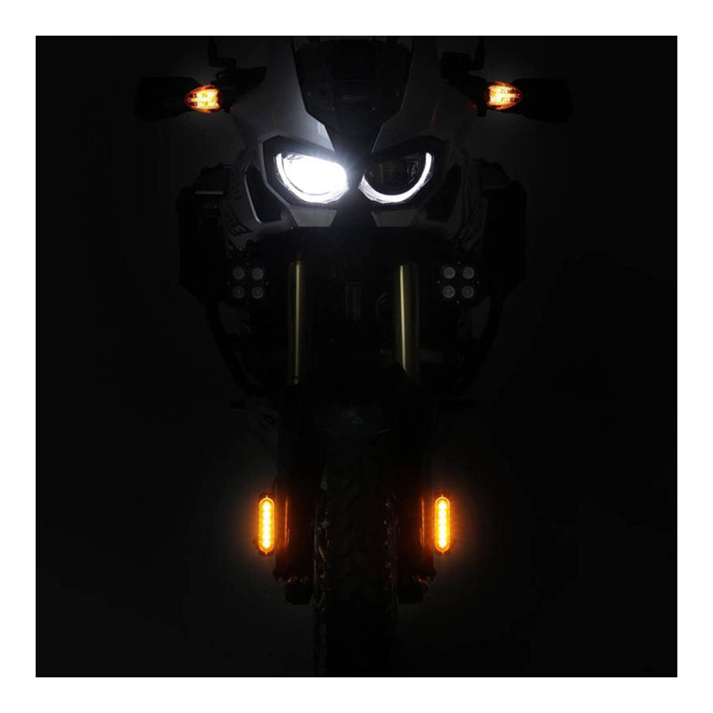 Load image into Gallery viewer, Denali DRL Amber Day Running Lights with Fender Mount Kit - Pair