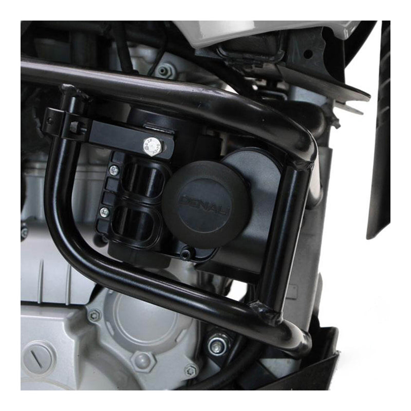 Load image into Gallery viewer, DENALI ENG GRD/CRASHBR SOUNDBOMB COMPACT HRN MNT21-29MM BLK