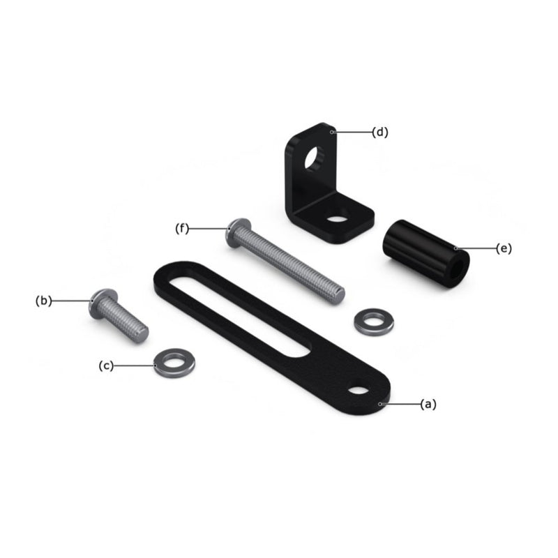 Load image into Gallery viewer, Denali Horn Mounting Brackets, Yamaha Tenere 700 '21-