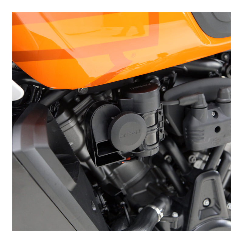 Load image into Gallery viewer, Denali Soundbomb Compact Horn Mount - Harley Pan Am '21-'23