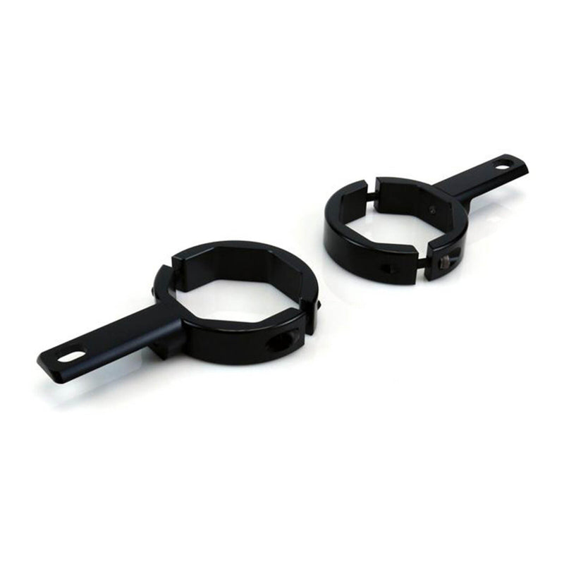 Load image into Gallery viewer, Denali USD Fork Tube Light Mount/ 50-60mm Diametre Tubes - Black