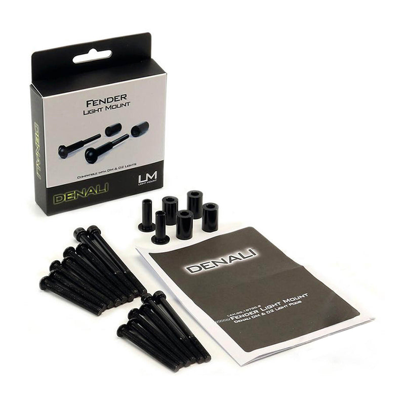 Load image into Gallery viewer, Denali Fender Mount Kit For DM/D2 Lights - Fits M5, M6 Bolts