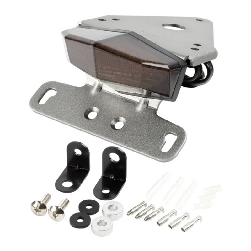 Load image into Gallery viewer, DRC Edge Aluminium Tail Light Holder Kit - Smoke Lens - DRZ 400 S/SM