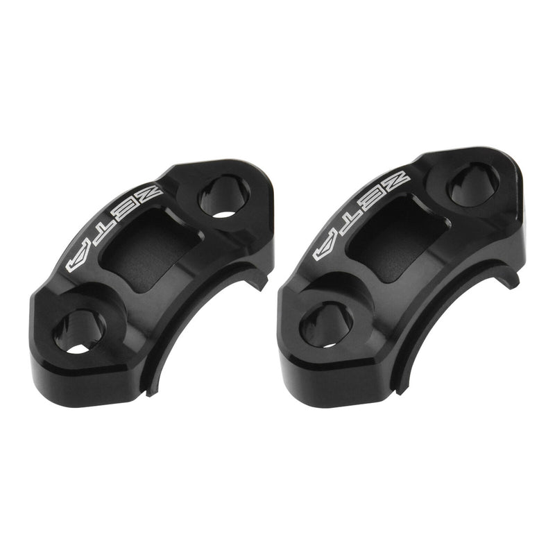 Load image into Gallery viewer, Zeta Rotating Bar Clamp Brake & Clutch Set - Black